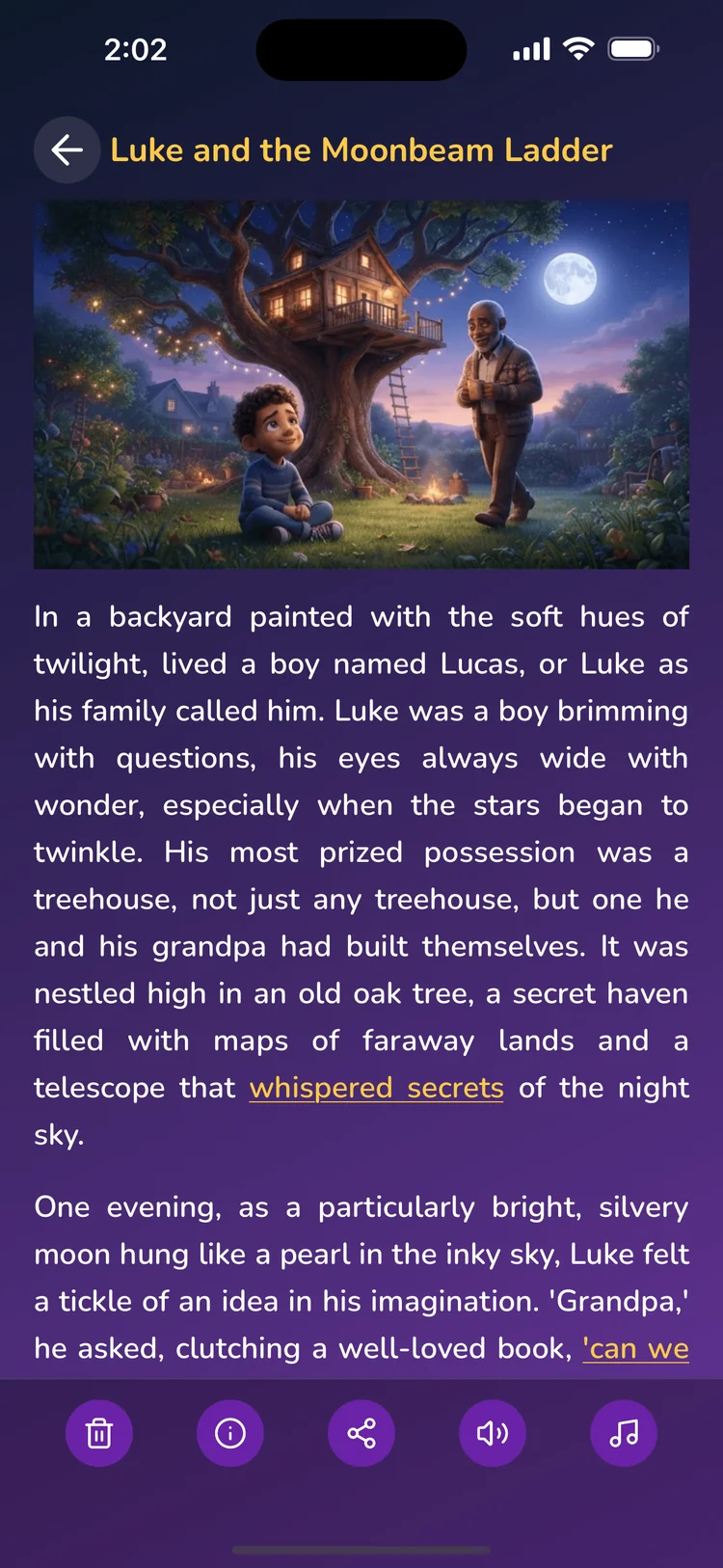 Fables Magic - In-Text Sound Effects