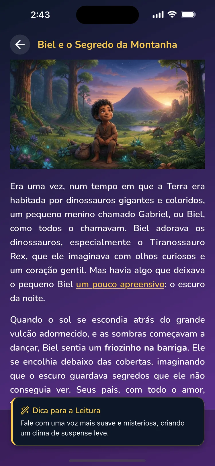 Fábulas Mágicas - Efeitos Sonoros no Texto